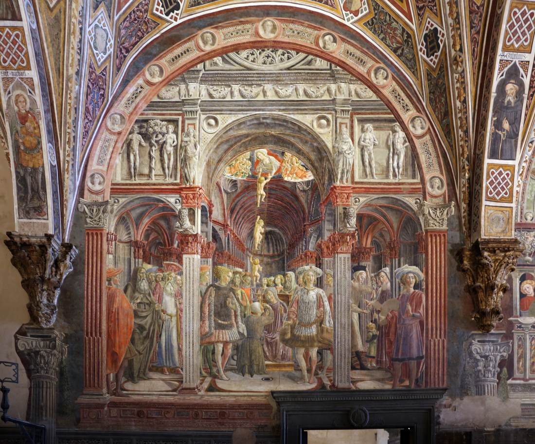 The Vision of St Sorore (detail)