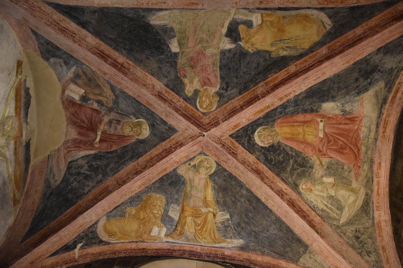 Evangelists on the vault