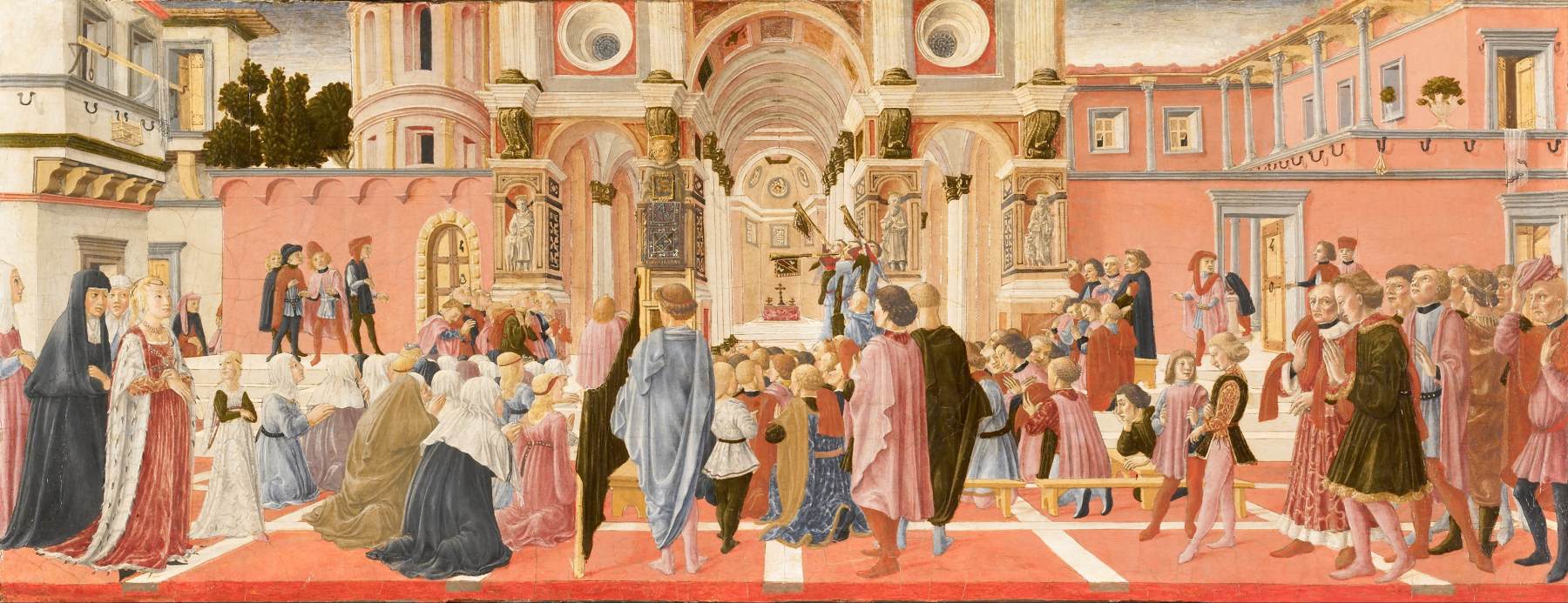 St Bernardino Preaching