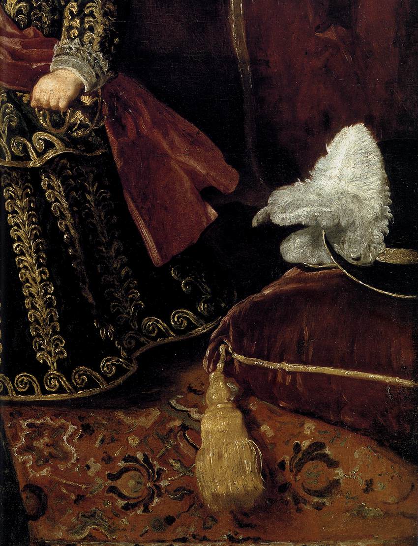 Prince Baltasar Carlos with a Dwarf (detail)