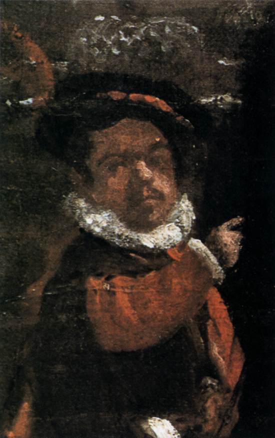 Prince Baltasar Carlos with the Count-Duke of Olivares at the Royal Mews (detail)