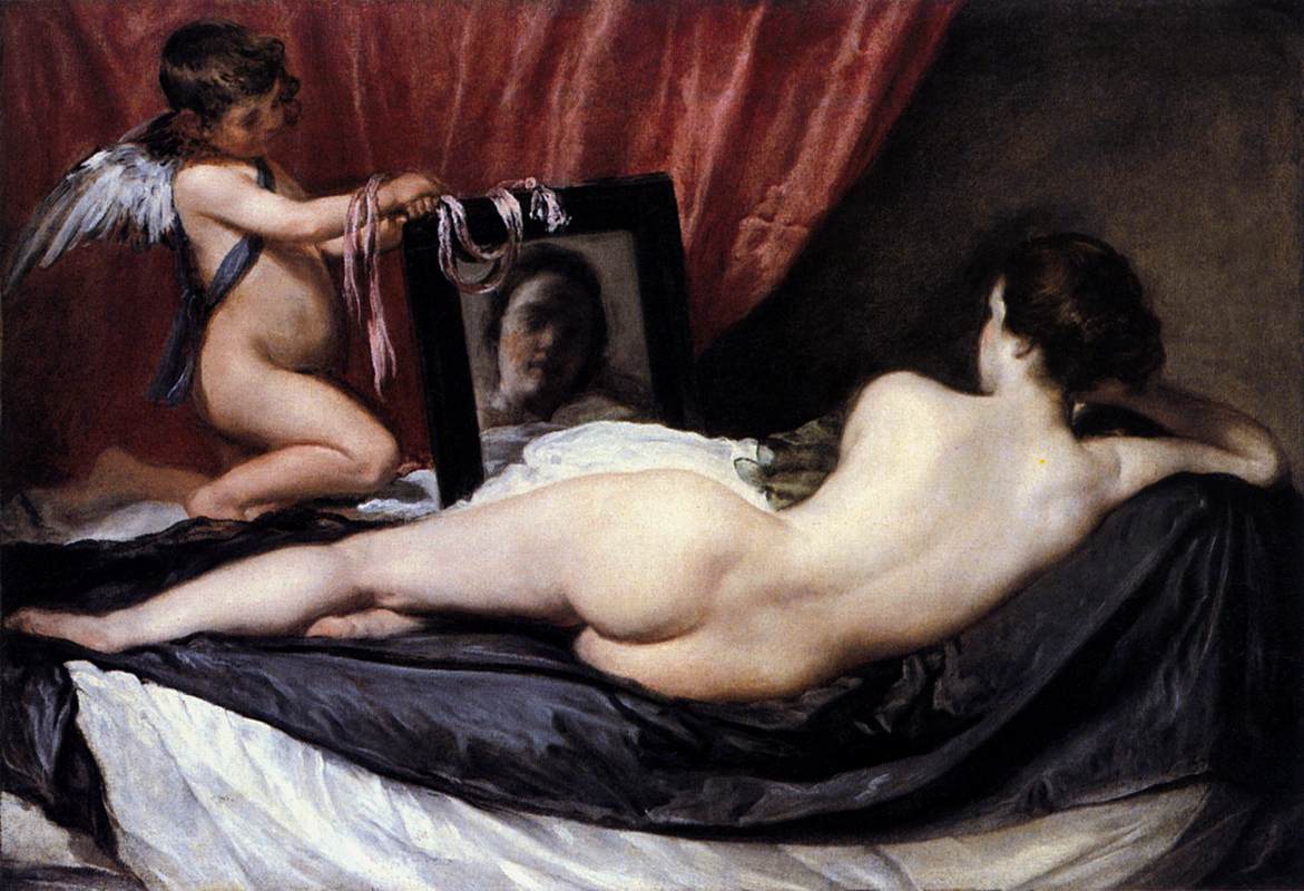Venus at her Mirror (The Rokeby Venus)