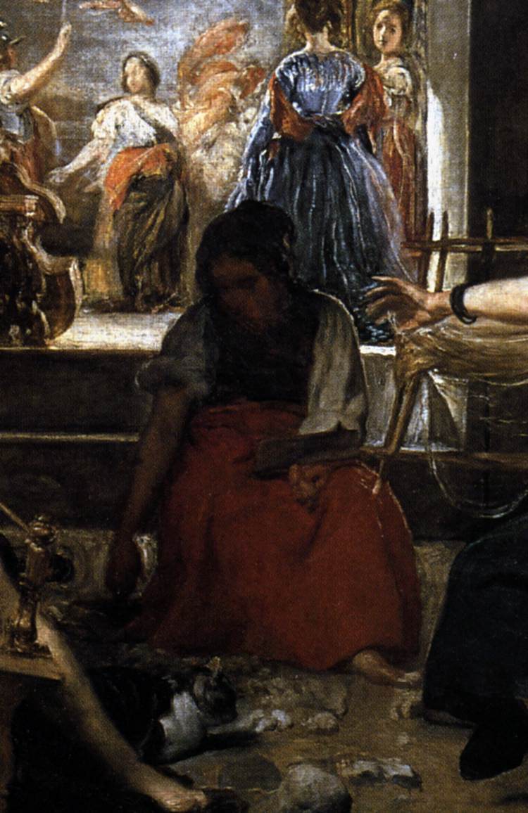 The Fable of Arachne (detail)