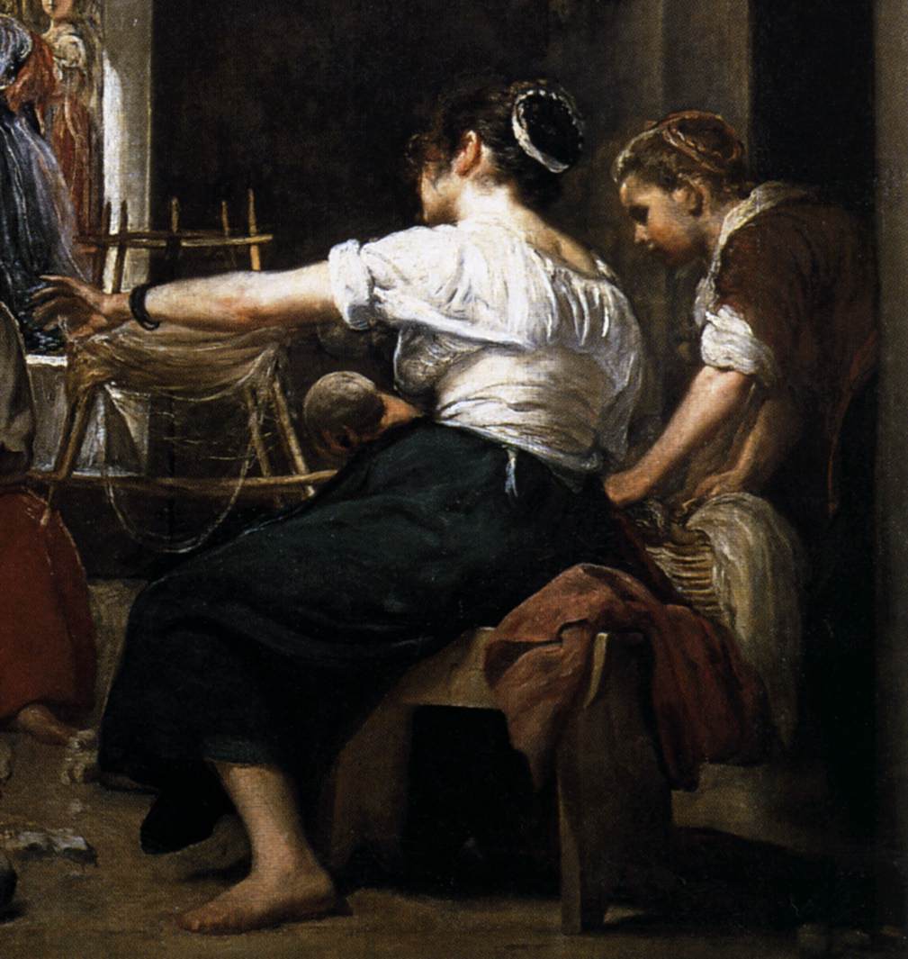 The Fable of Arachne (detail)