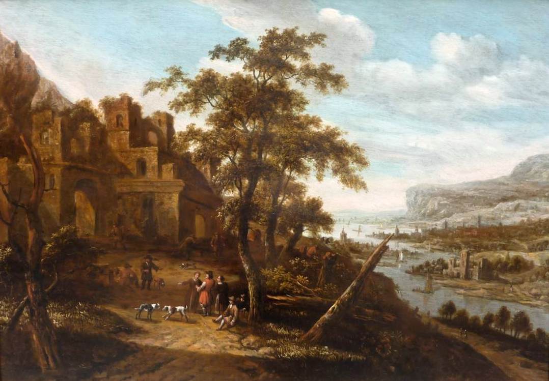 Extensive Rhine Landscape