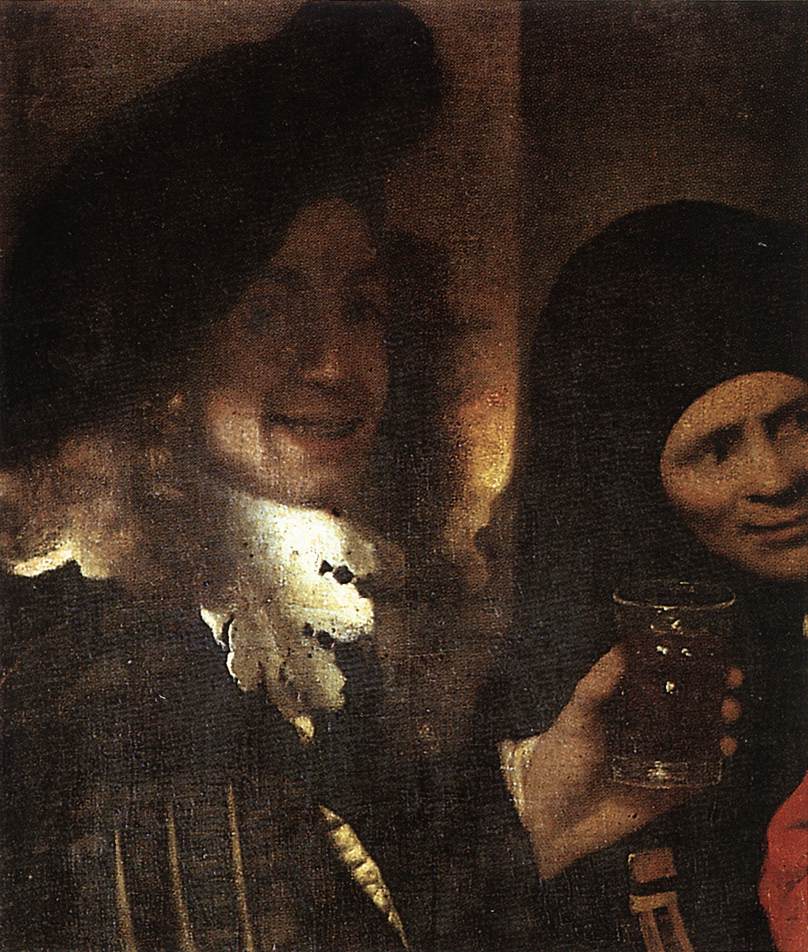 The Procuress (detail)