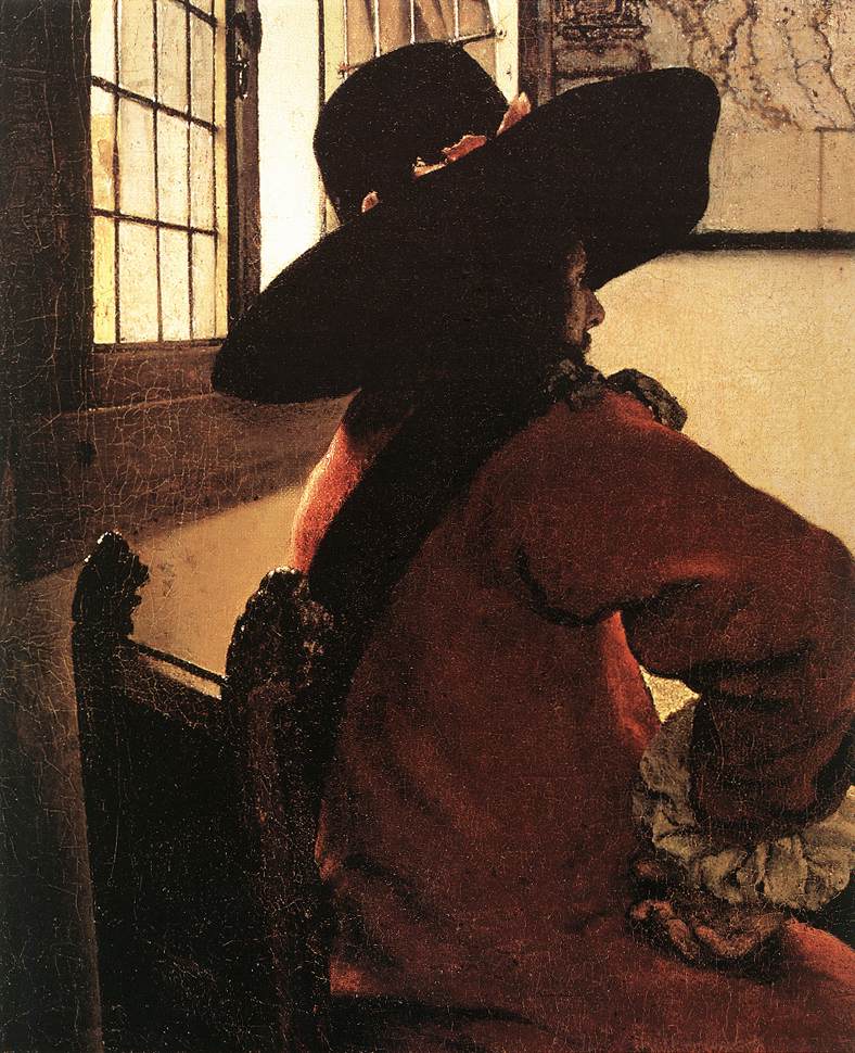 Officer with a Laughing Girl (detail)