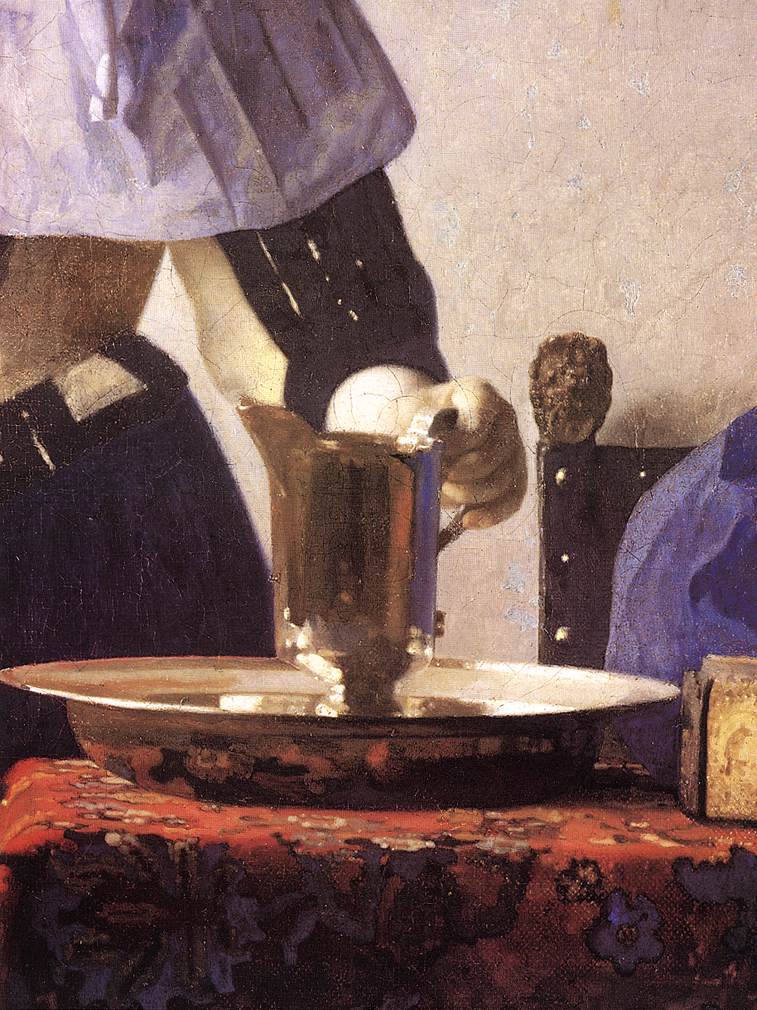 Young Woman with a Water Jug (detail)