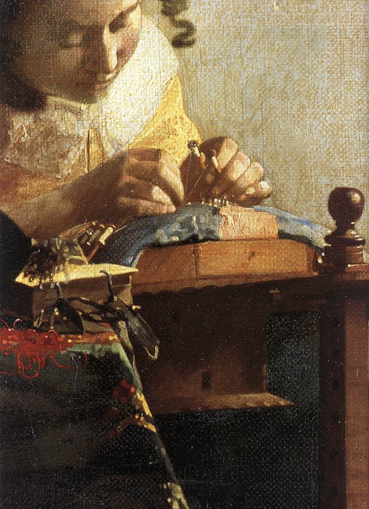 The Lacemaker (detail)
