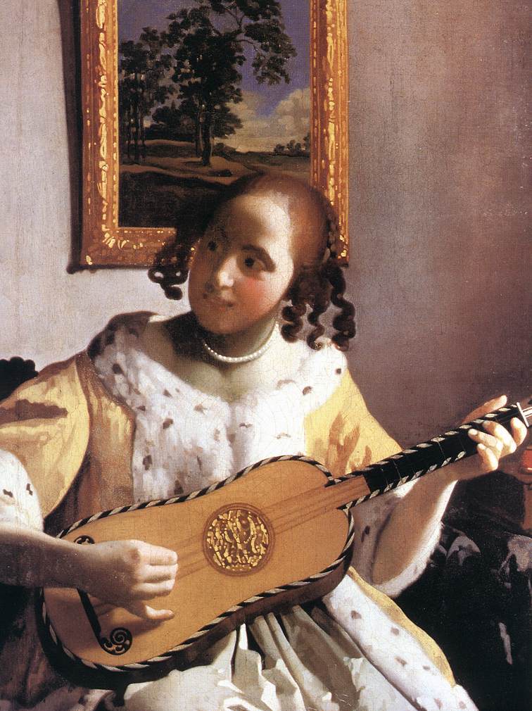 The Guitar Player (detail)