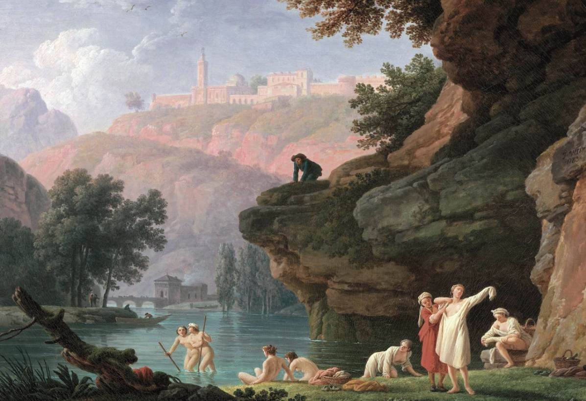 Landscape with Bathers