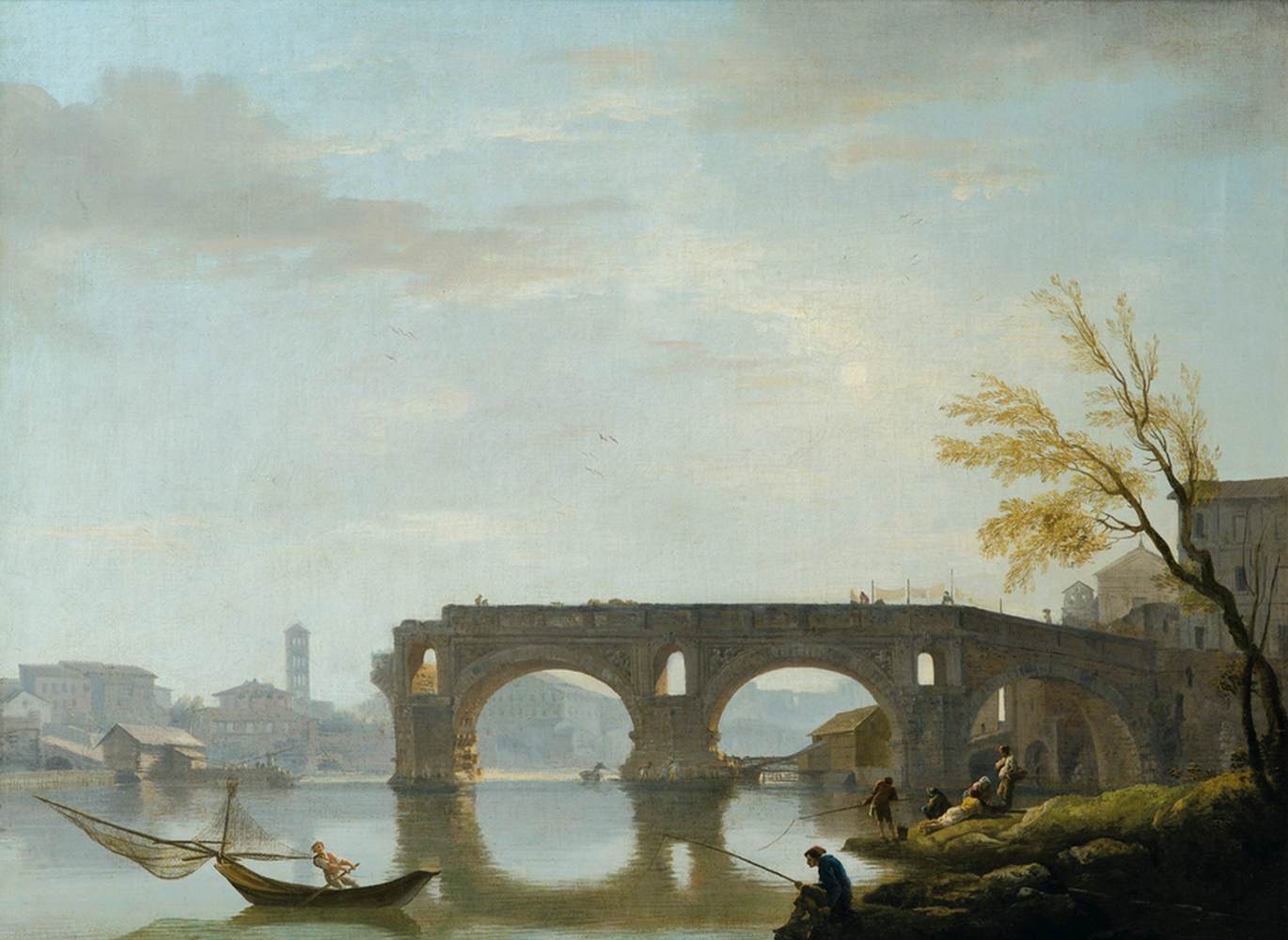 View of the Ponte Rotto, Rome