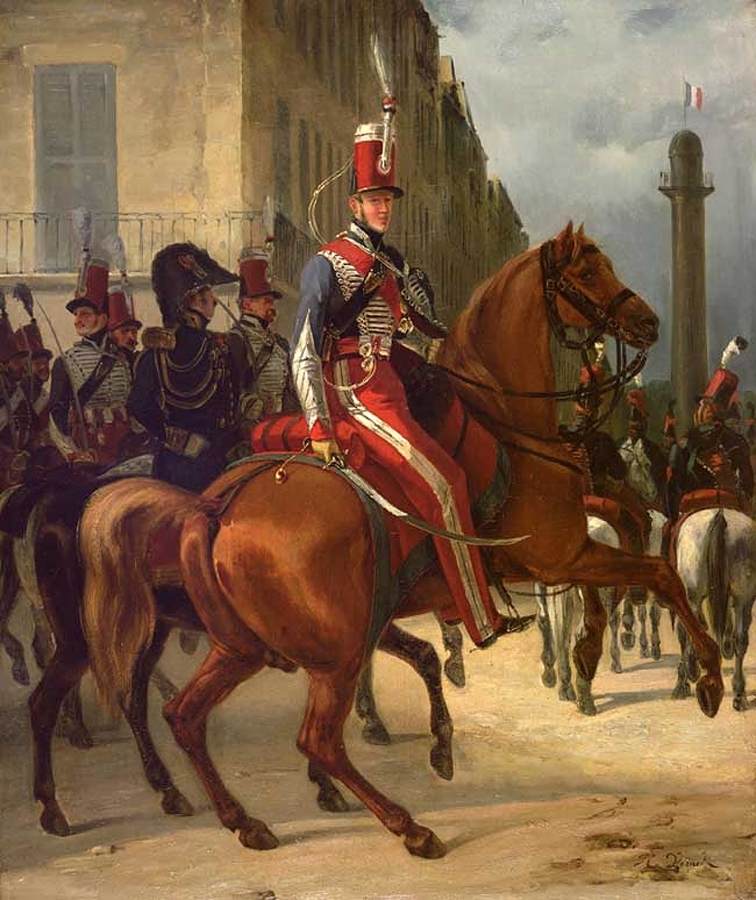 The Duke of Chartres on Horseback