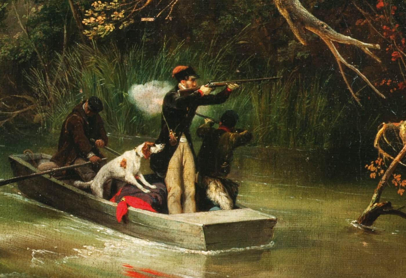 Hunting Scene (detail)