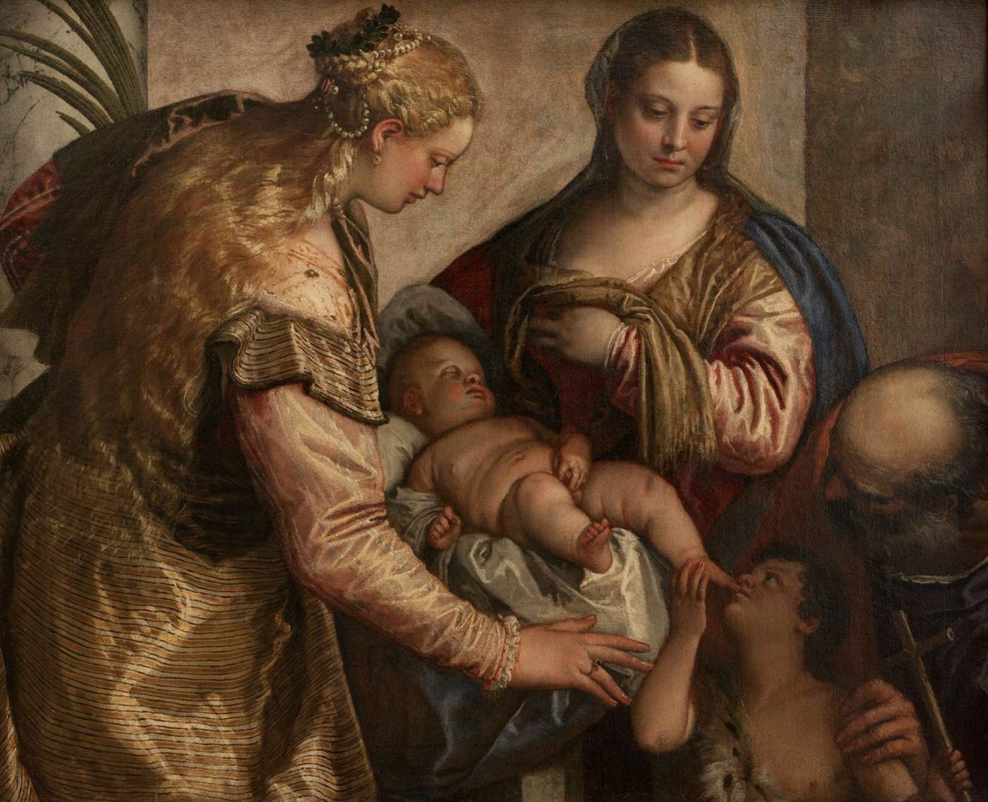 Holy Family with St Catherine and the Infant St John