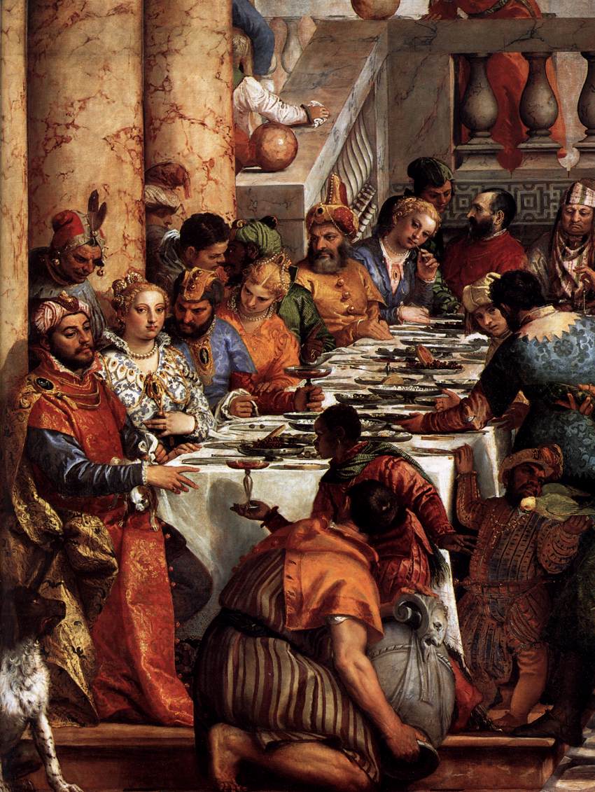 The Marriage at Cana (detail)
