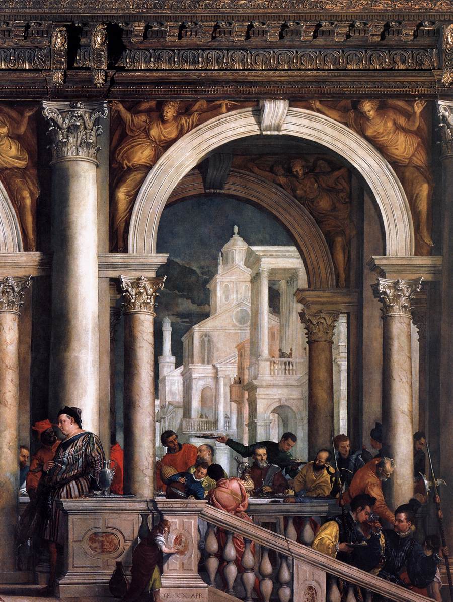 Feast in the House of Levi (detail)