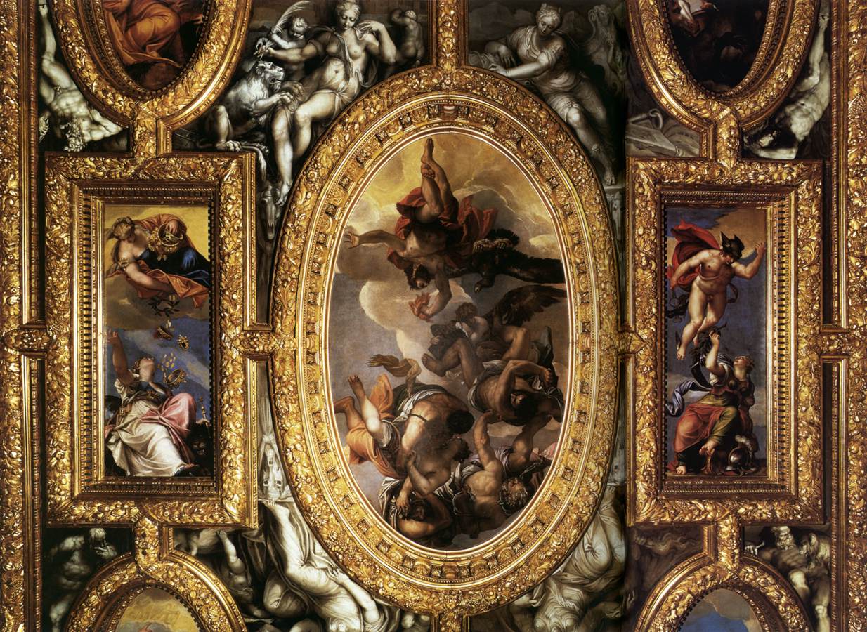 Ceiling decoration (detail)