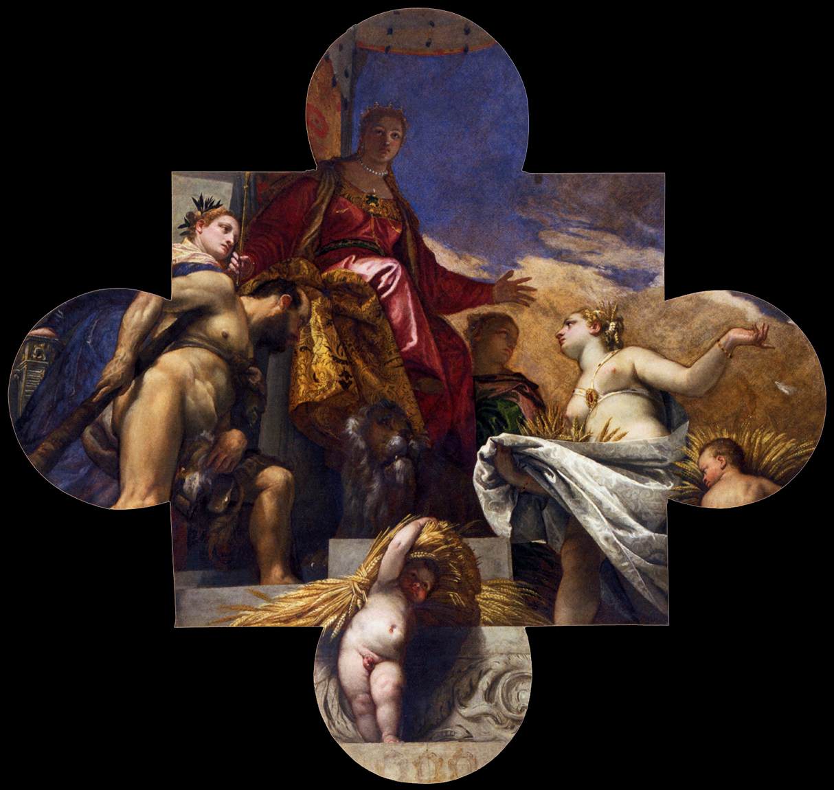 Venice, Hercules, and Ceres