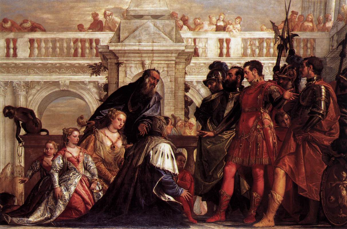 The Family of Darius before Alexander (detail)