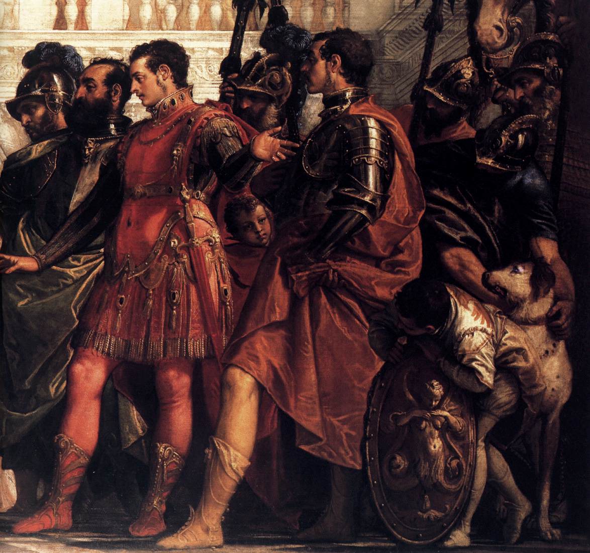 The Family of Darius before Alexander (detail)