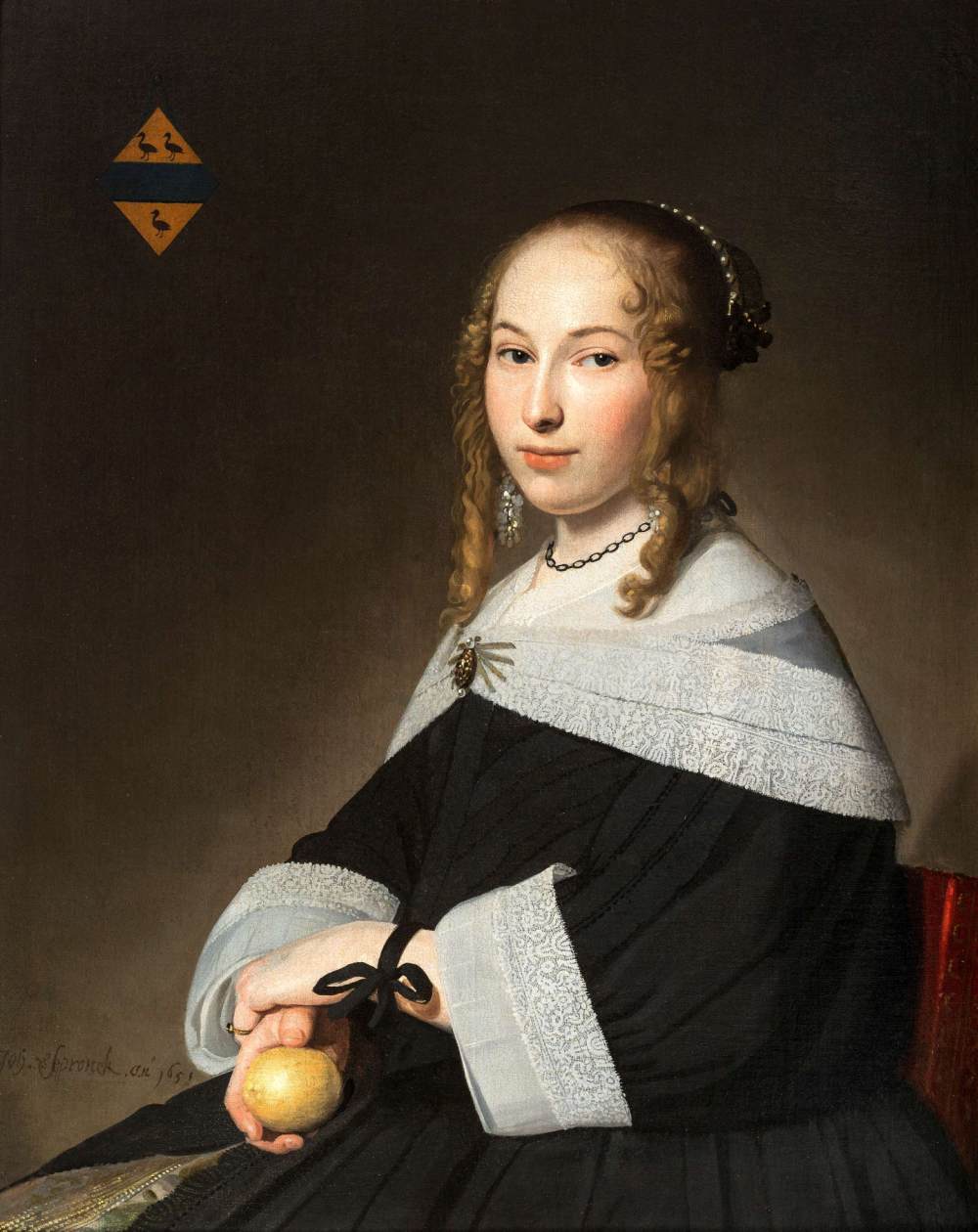 Portrait of Margaretha Dicx (1634-1697)