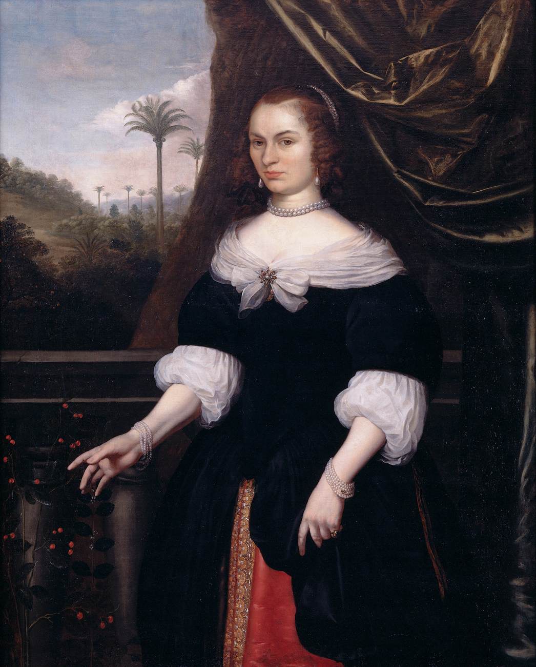 Portrait of Dina Lems by Daniel Vertangen