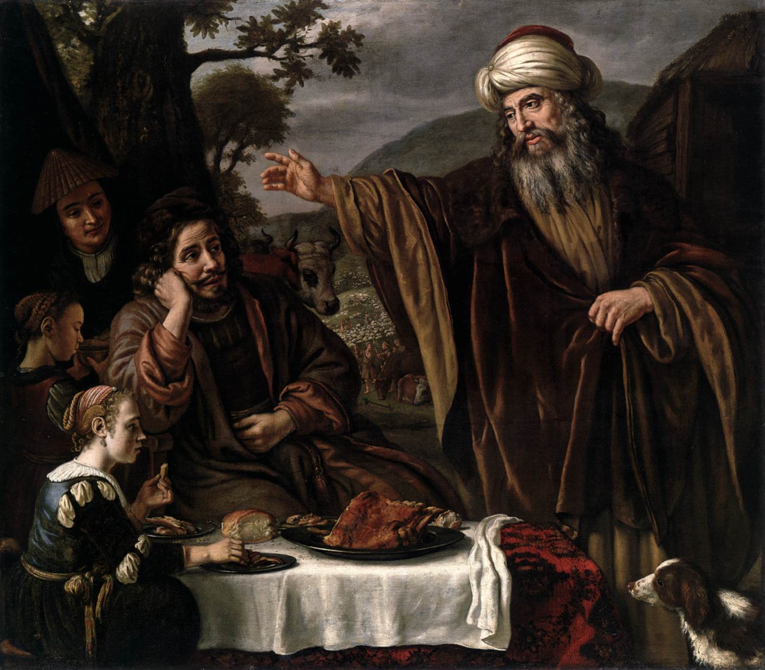 Abraham's Parting from the Family of Lot