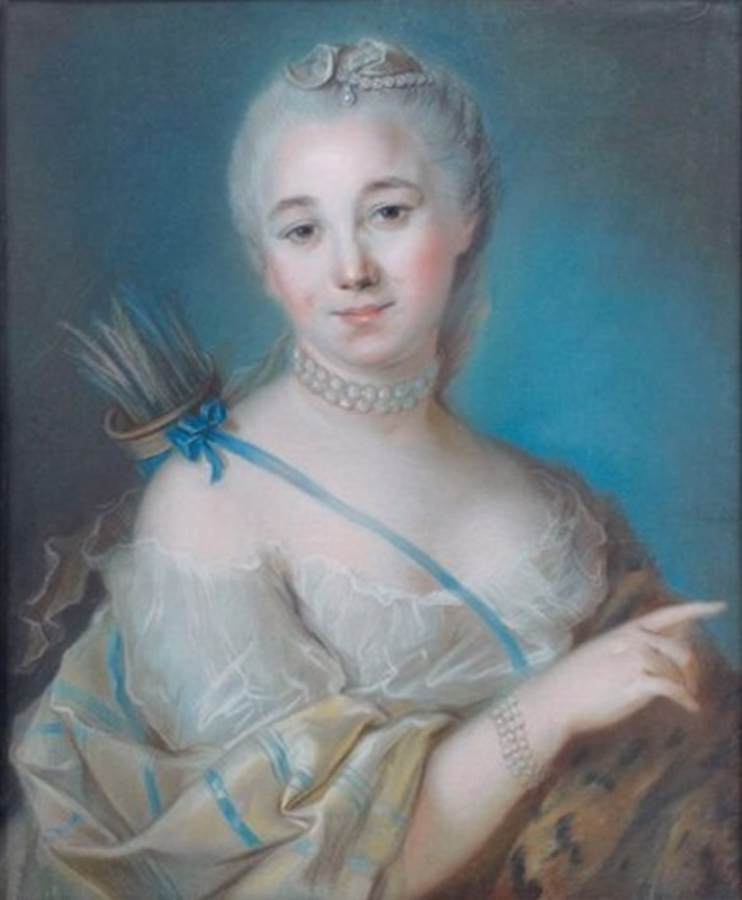 Portrait of a Woman as Diana