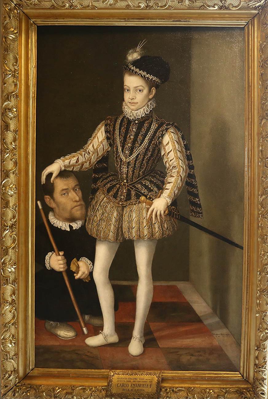 Portrait of Charles Emmanuel of Savoy with Dwarf