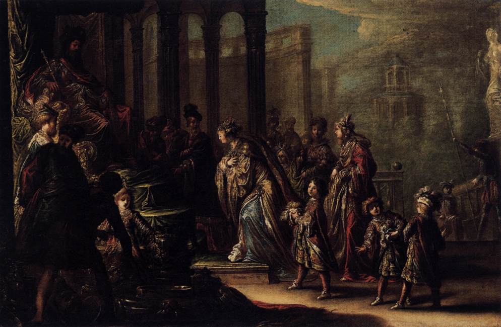 Esther before Ahasuerus
