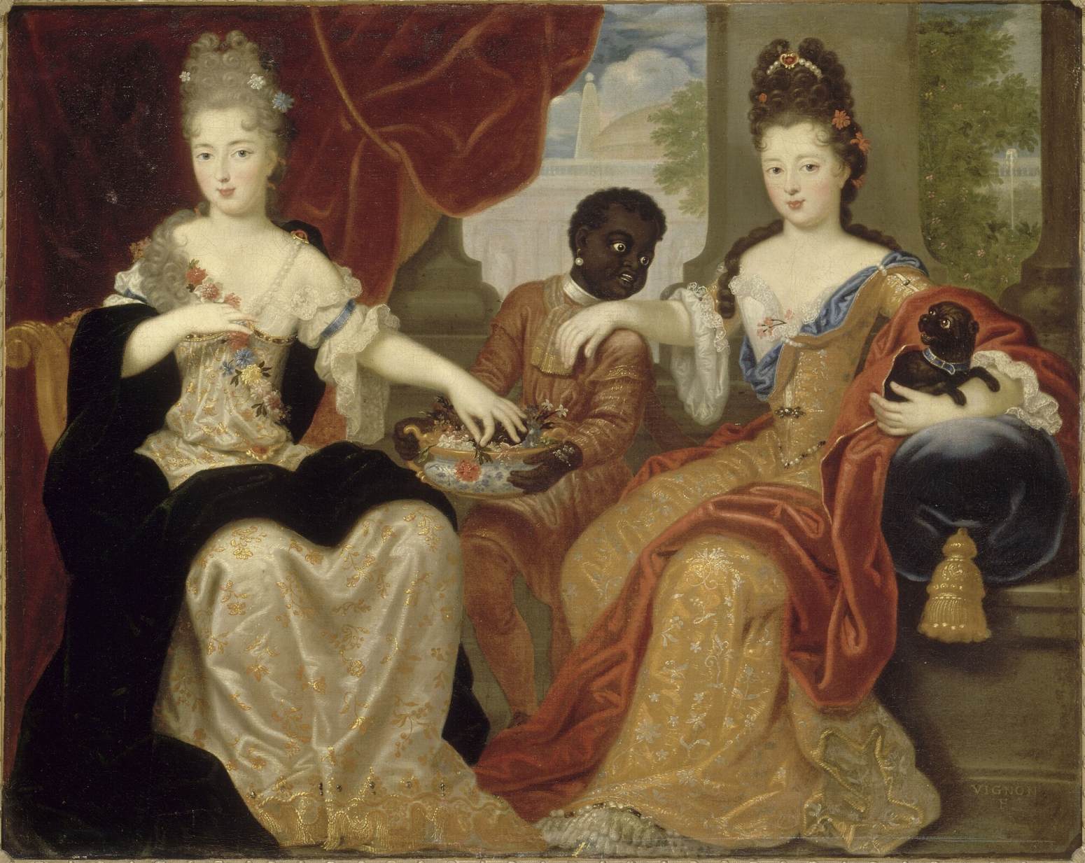 Françoise Marie and Louise Françoise de Bourbon