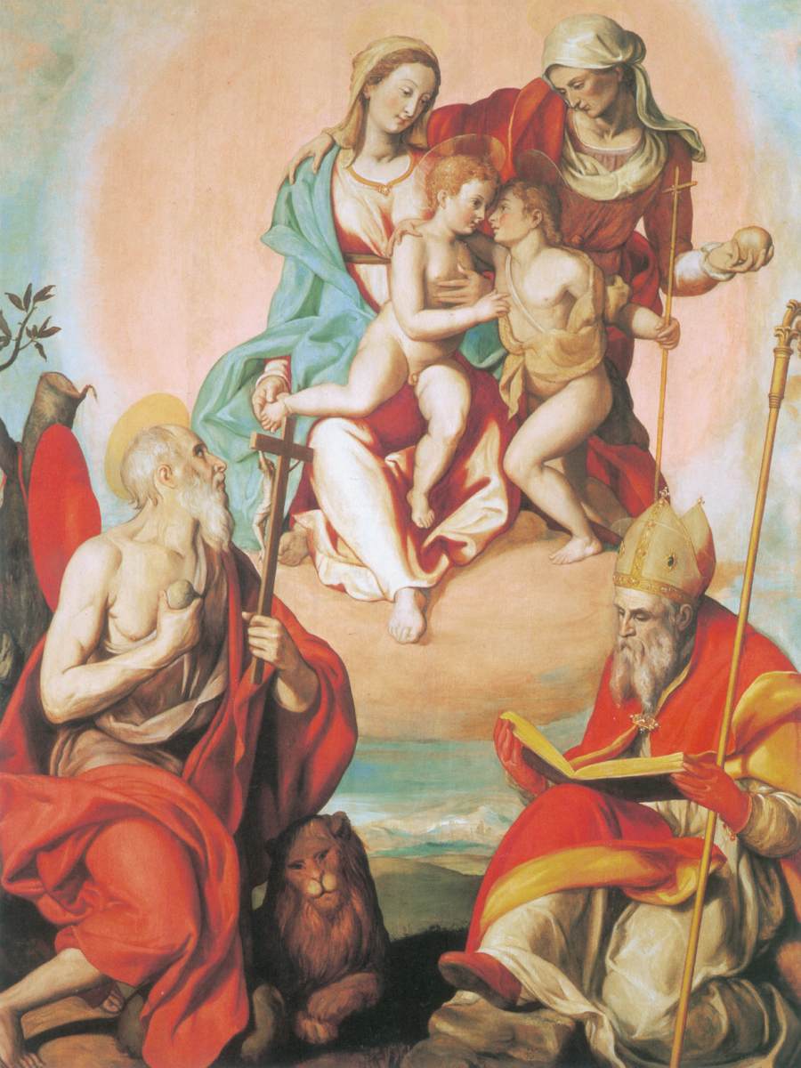 Madonna and Child with Saints