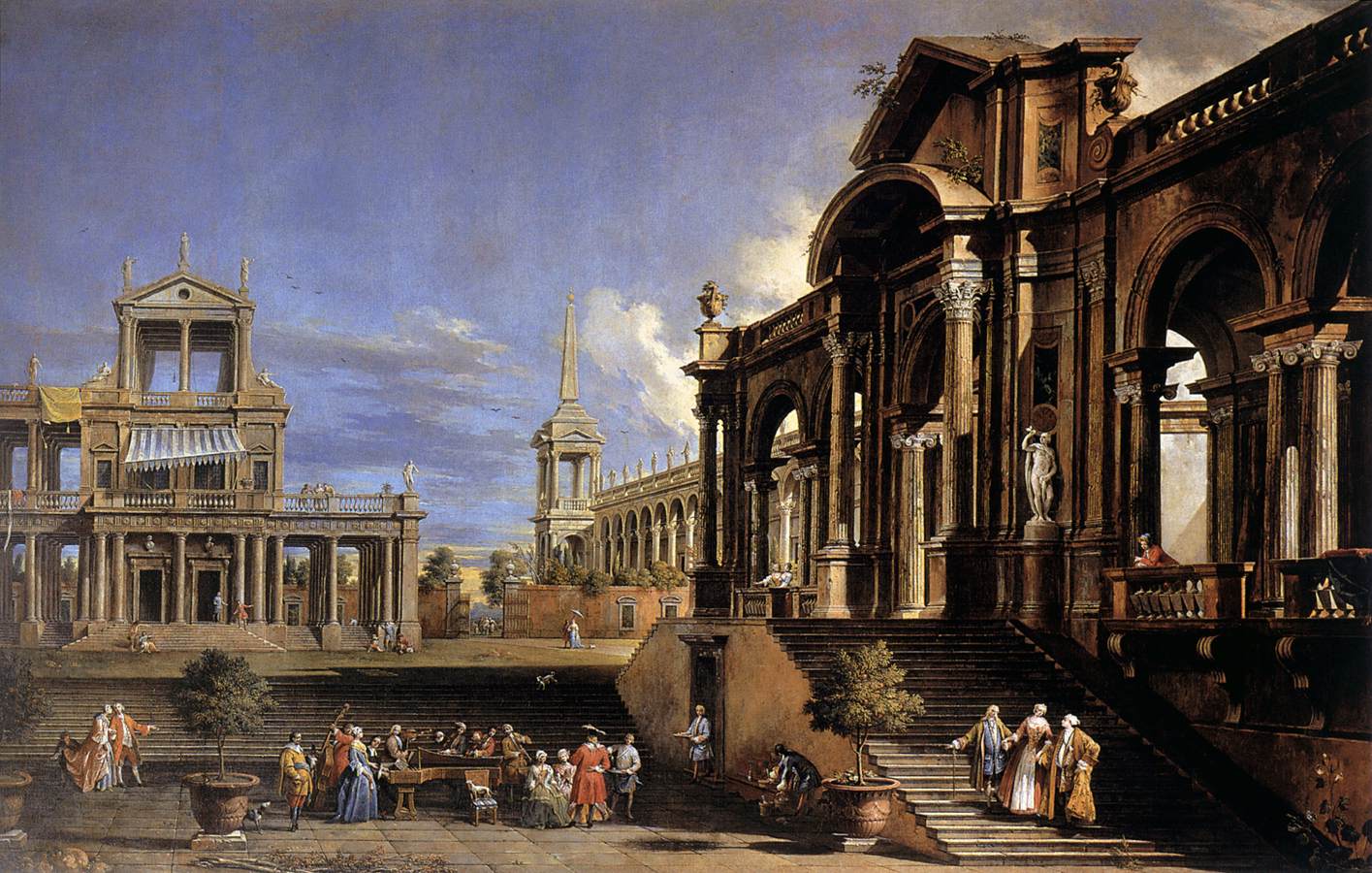 Concert in a Villa