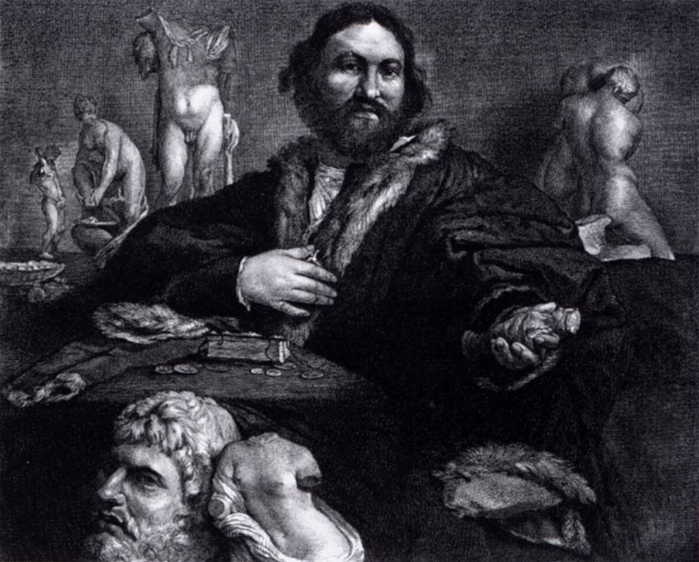 Portrait of Andrea Odoni