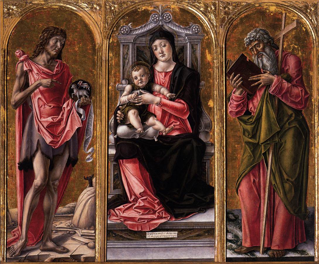 Virgin and Child with Sts John the Baptist and Andrew