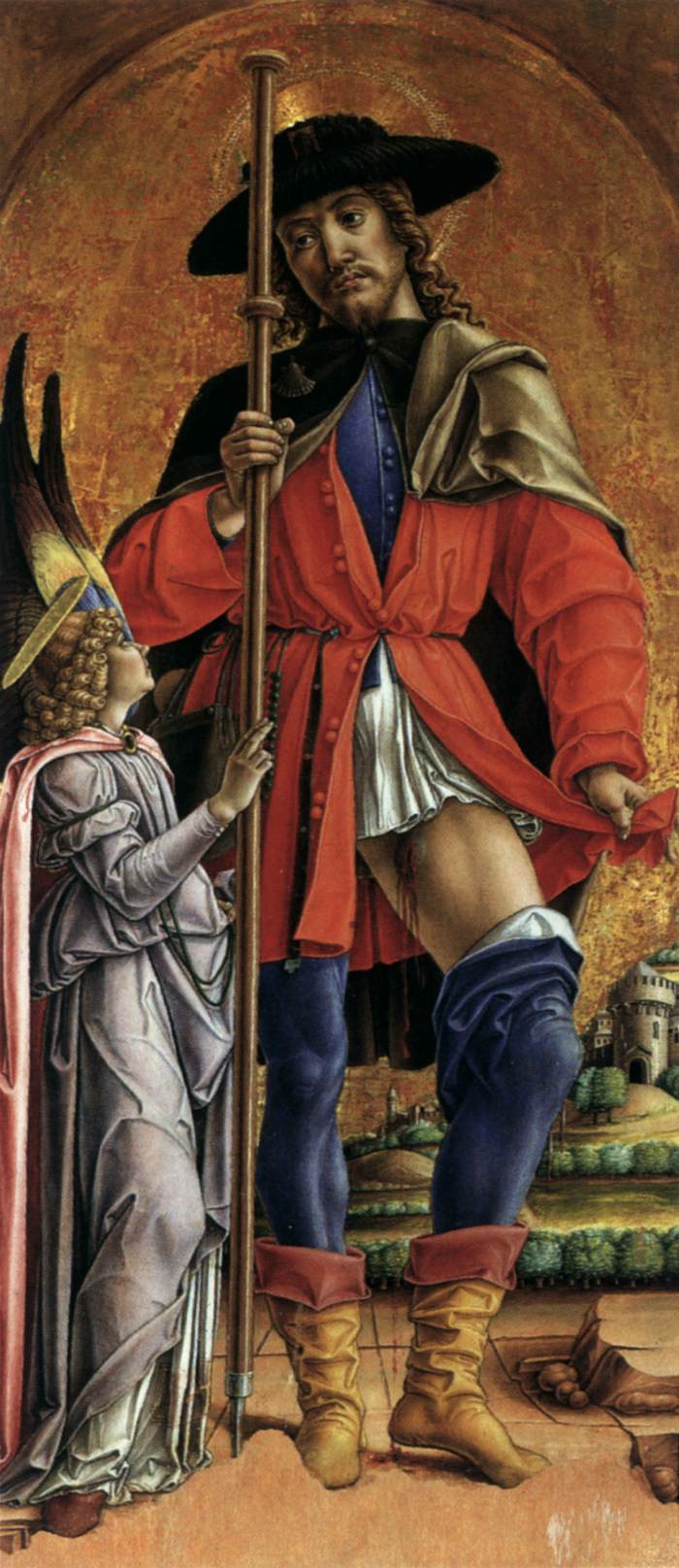 St Roch and the Angel