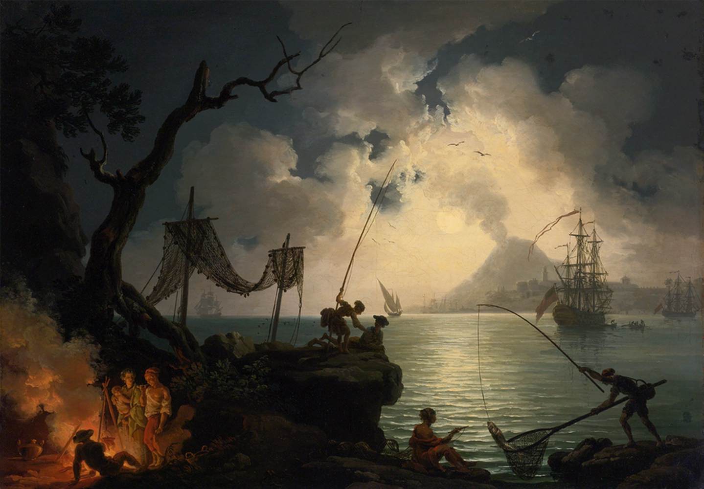 Mediterranean Coastal Scene