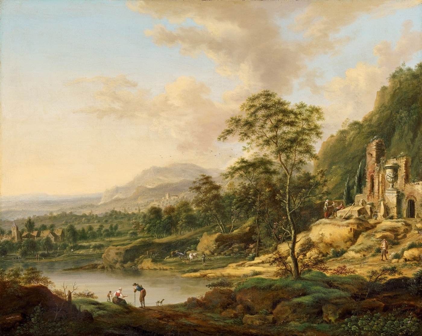 Ideal Italianate Landscape