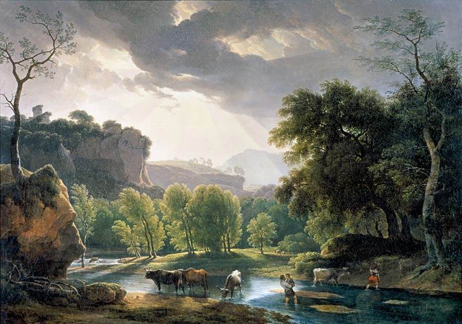 View of the Roman Campagna