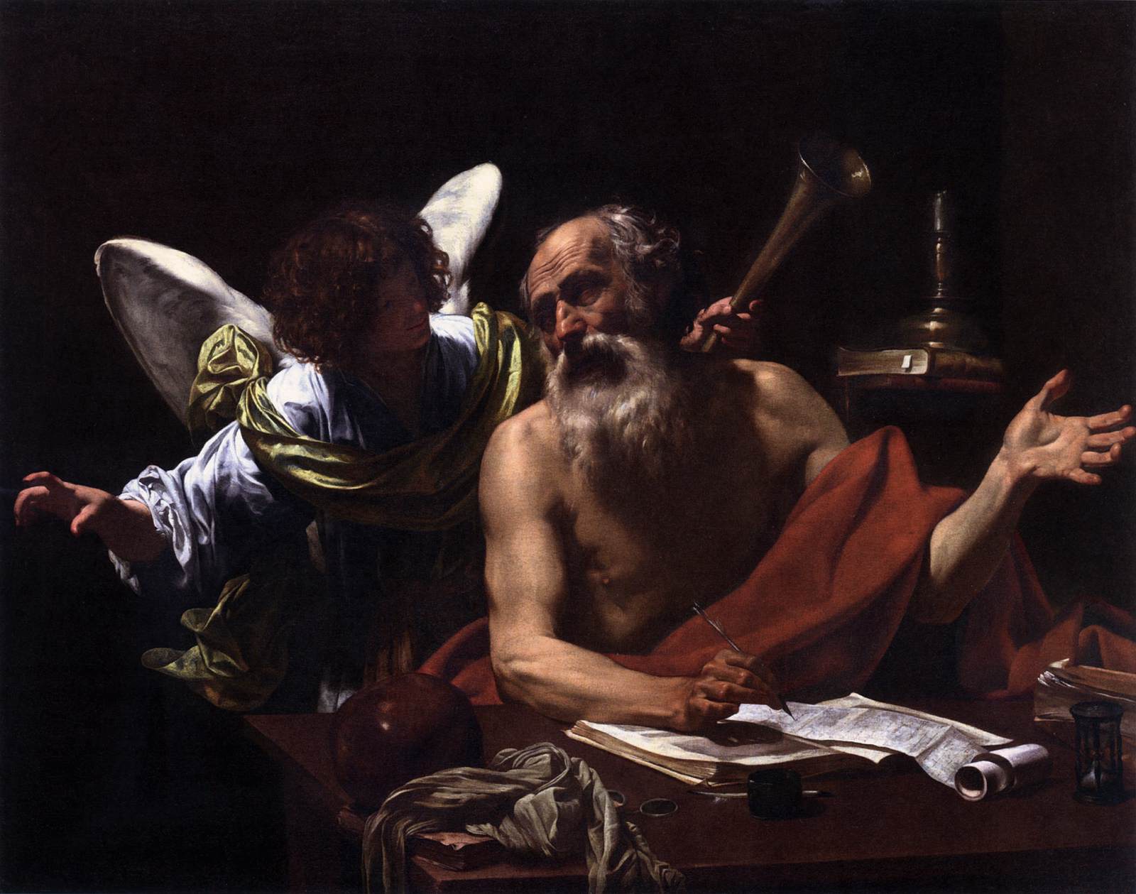 St Jerome and the Angel