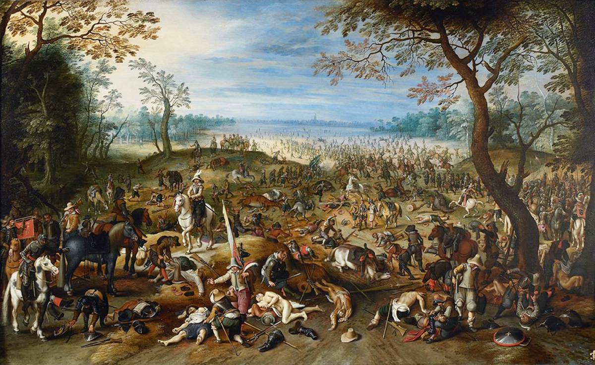 War Scene after the Fight