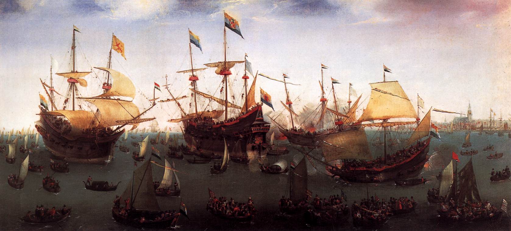 The Return in Amsterdam of the Second Expedition to the East Indies
