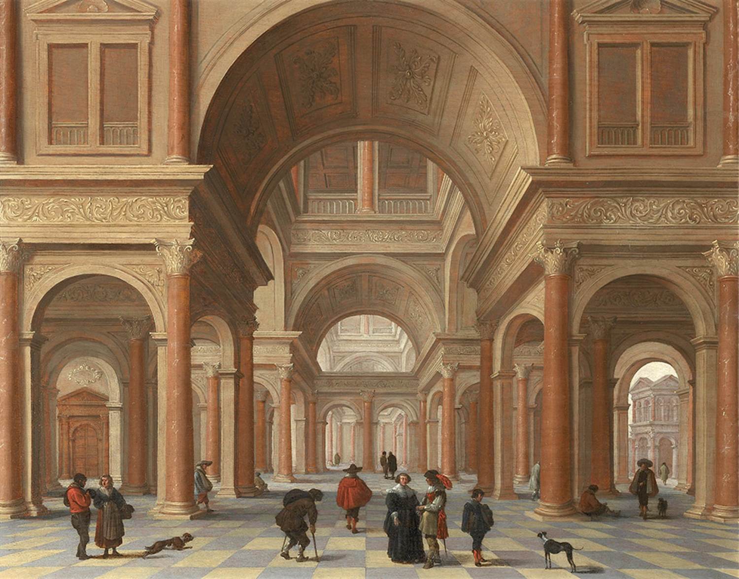 Interior of a Palace