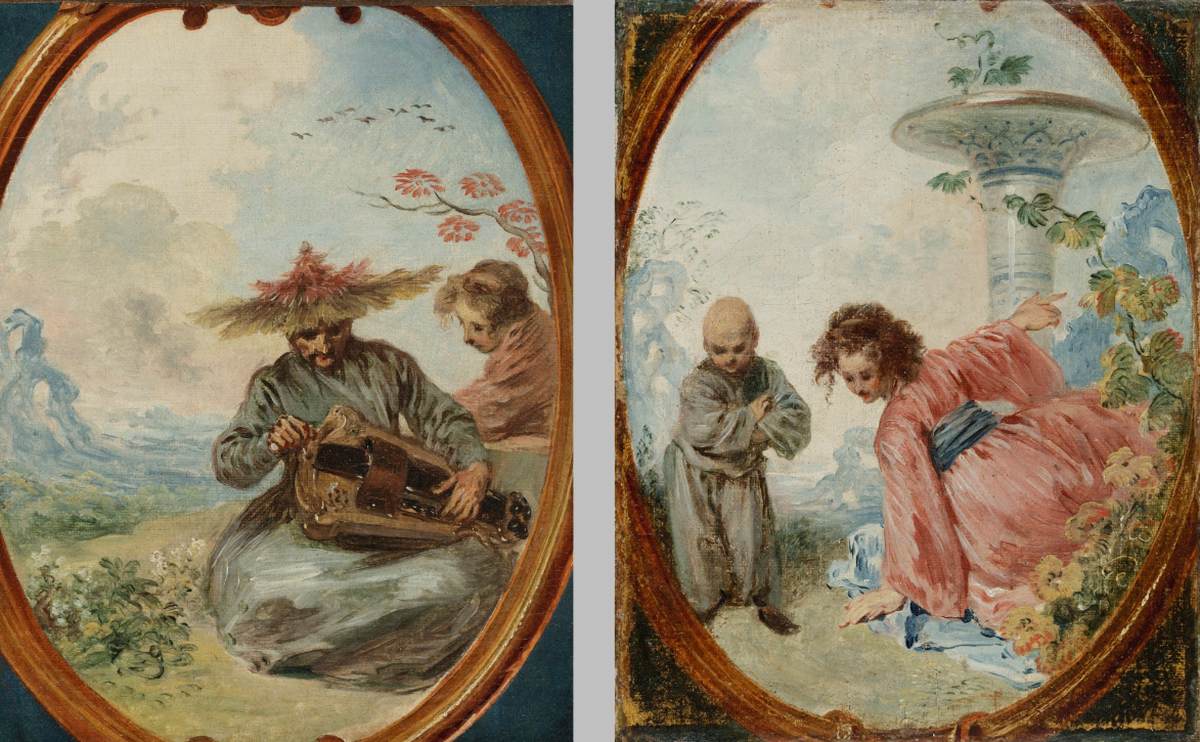 Chinese Musician and Chinese Woman