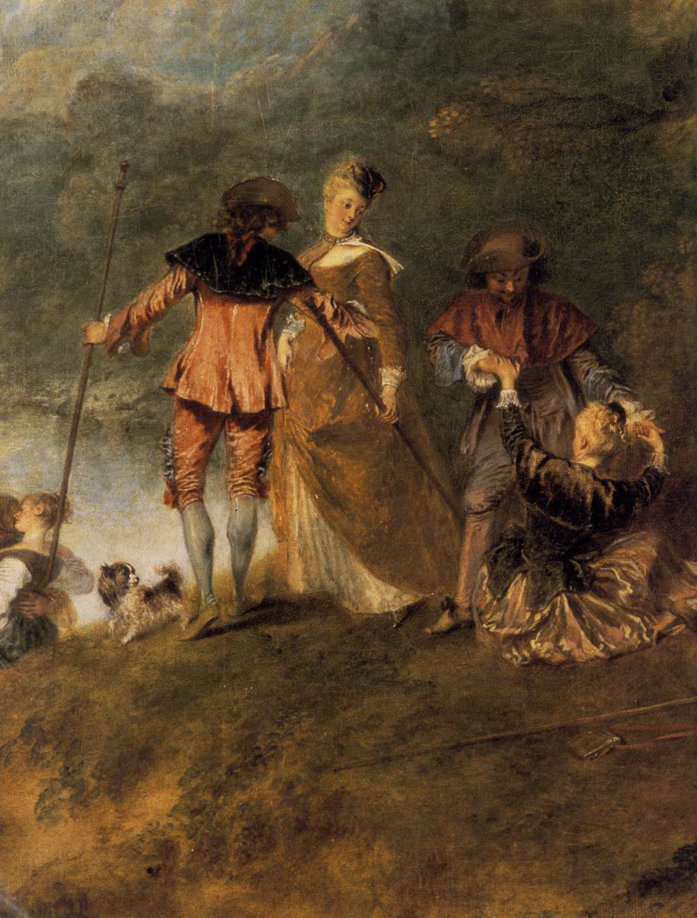 The Embarkation for Cythera (detail)