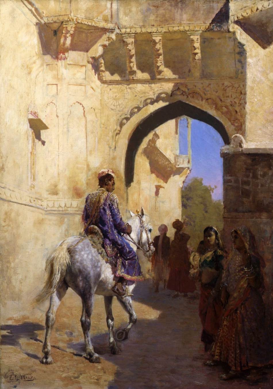 Street Scene in India