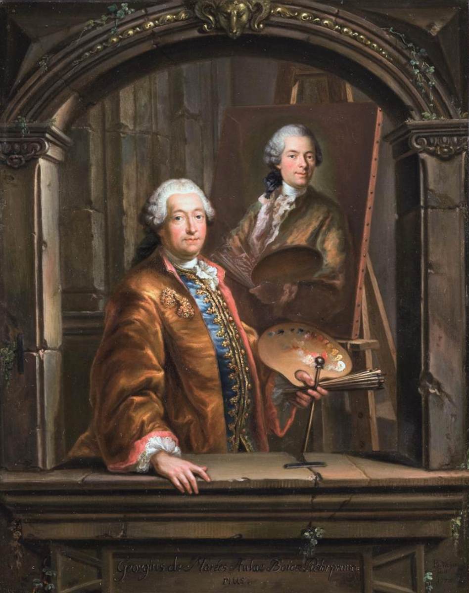 Portrait of George de Marées