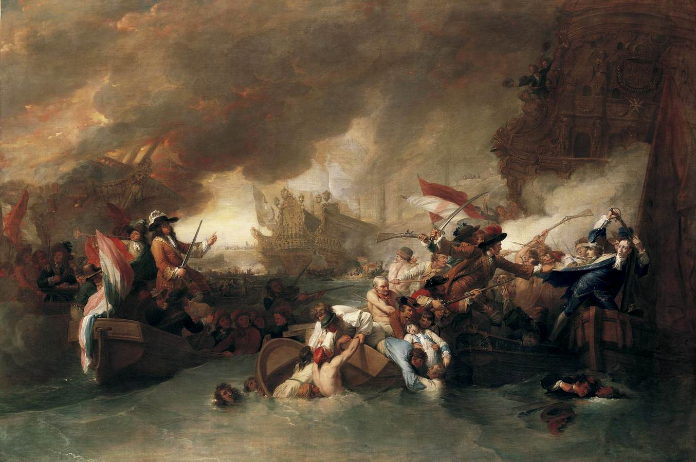 The Battle of La Hogue