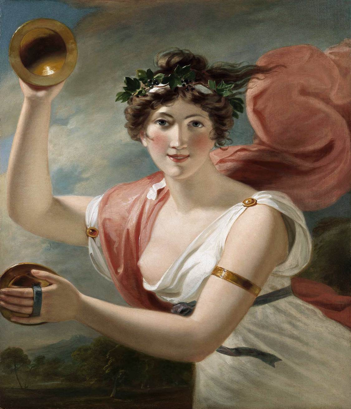 Emma Hamilton as a Bacchante